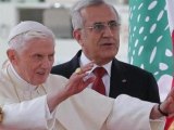 Pope Benedict in Lebanon for peace visit
