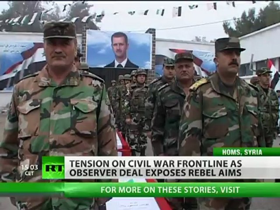 Syrian Split: Rebels want foreign boots on ground, observers out