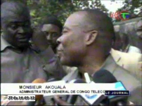 Lancement des travaux de la pose de la fibre optique à Kinshasa