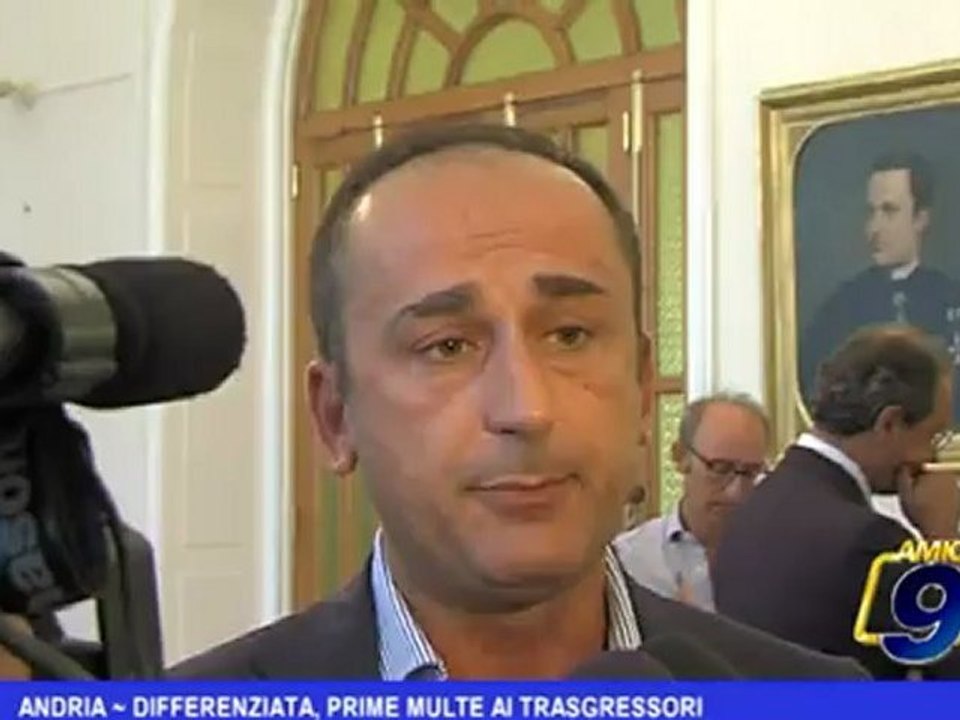 Andria | Differenziata, prime multe ai trasgressori