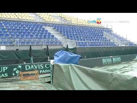 Napoli - Sorteggio e inaugurazione villaggio Coppa Davis (13.09.12)