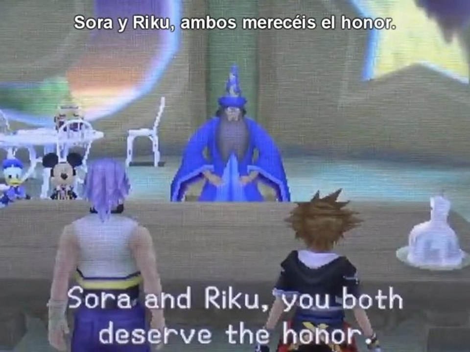 Kingdom Hearts 3D [Final] 166 - Maestro de la llave espada Riku (Sub. Español)
