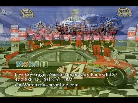 Race GEICO 400 Live Coverage 16 Sep 2012