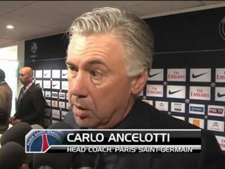 Ancelotti: "Bene la difesa, stiamo migliorando"