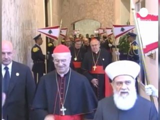 Pope calls for tolerance and peace in Lebanon