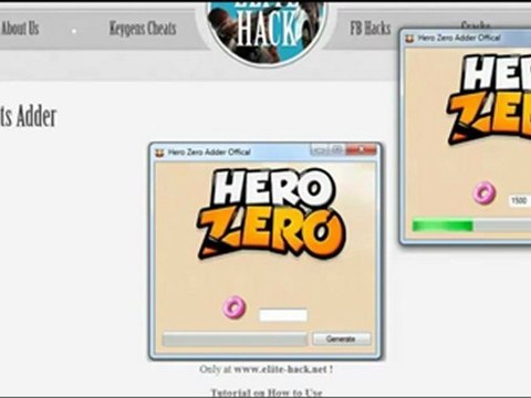 Hero Zero Hack _ Keygen _ Adder + FREE Download + September 2012 Update