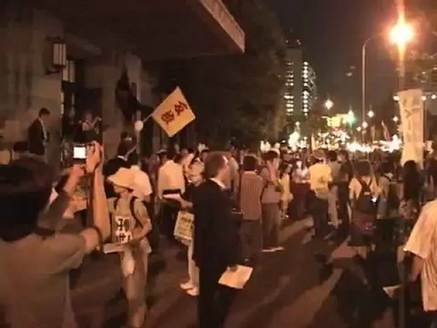 20120914 年間1ミリ以下での教育環境求め～文科省前に人の波 OurPlanetTV