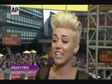 Miley Cyrus Talks Fashion - VMA Red Carpet Interview 2012