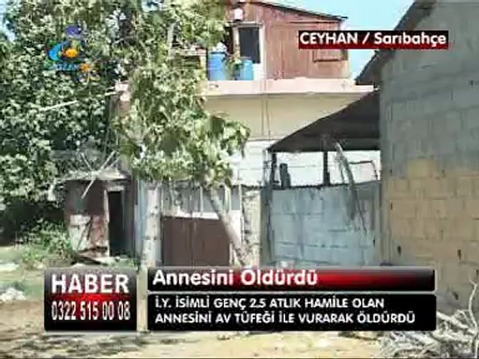 KOZAN TV_ 2,5 AYLIK HAMİLE ANNESİNİ AV TÜFEĞİ İLE VURARAK ÖLDÜRDÜ
