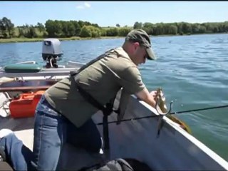 Fishing for pike on the fly