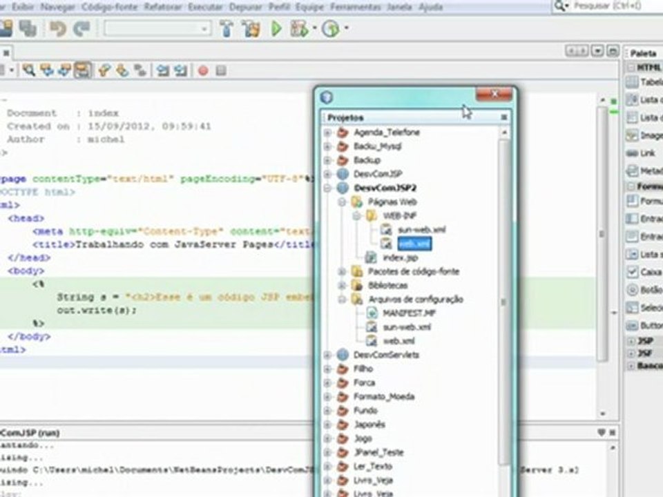 Desenvolvendo aplicações web com netbeans ide #4