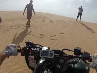 Superbe Saut de dune mais vu de l'intérieur