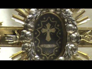 Relique Ste Croix - Icône St Benoît - Père Robert GURTNER