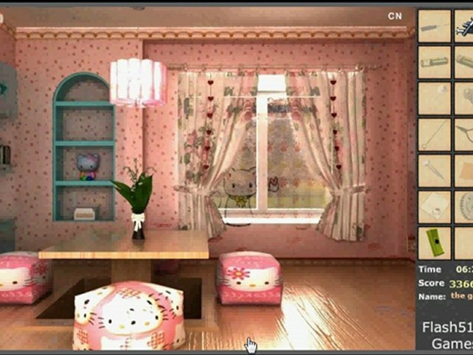 Hello Kitty Room Escape Walkthrough