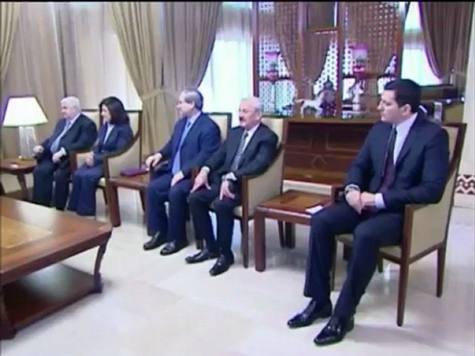 Brahimi visita Assad