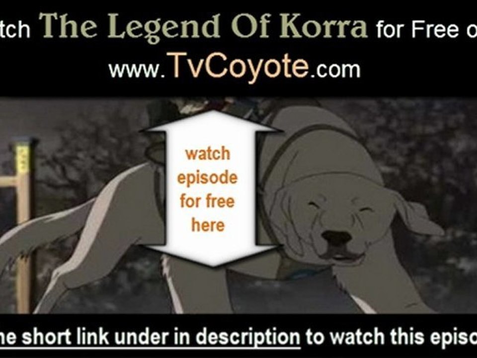 The Legend Of Korra season 1 Episode 4 - The Voice in the Night