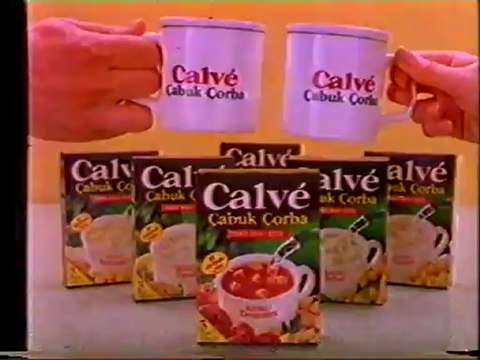 Calvé Çabuk Çorba Reklamı (90'lar, Pelin Körmükçü)