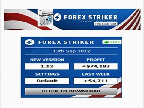 Get 60% Forex Striker System Bonus