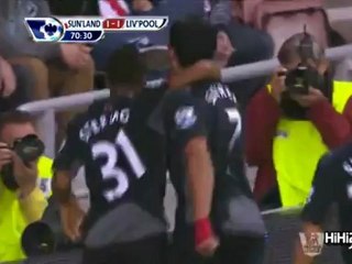 هدف ليفربول على سندرلاند - سواريز