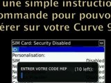 Desimlocker un Blackberry Curve 9330