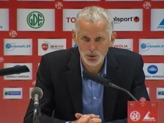 Conférence de presse après Valenciennes-Bordeaux