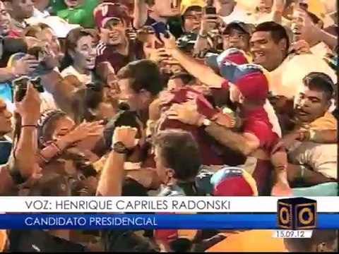 Así fue la visita de Capriles este sábado a Barquisimeto