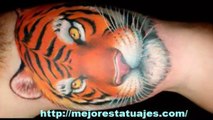 Los Mejores Tatuajes De Tigres