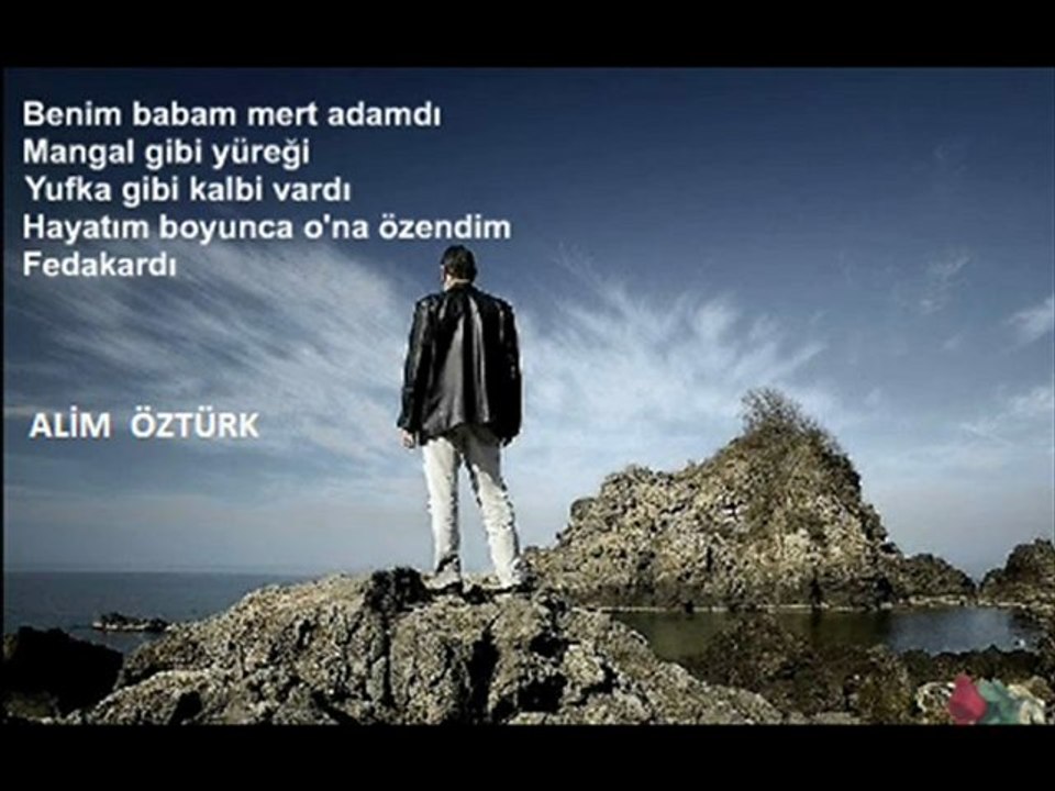 Alim  ÖZTÜRK    (  Bu  Adam  Benim  Babam  -    Türkçe  Karaoke  )