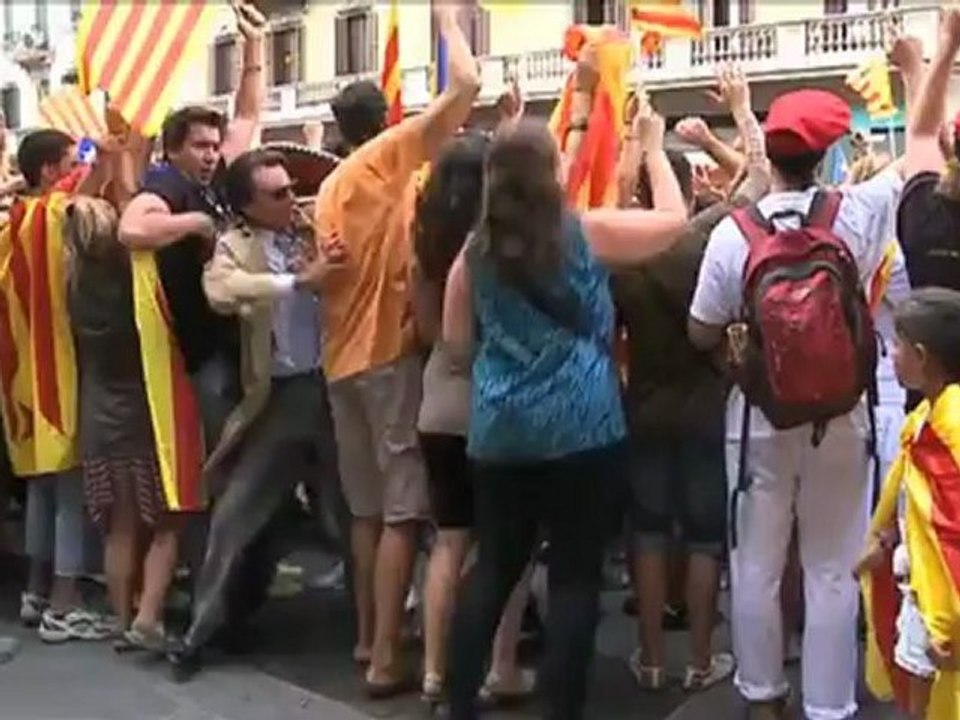 TV3 - Polònia - Mas a la manifestació