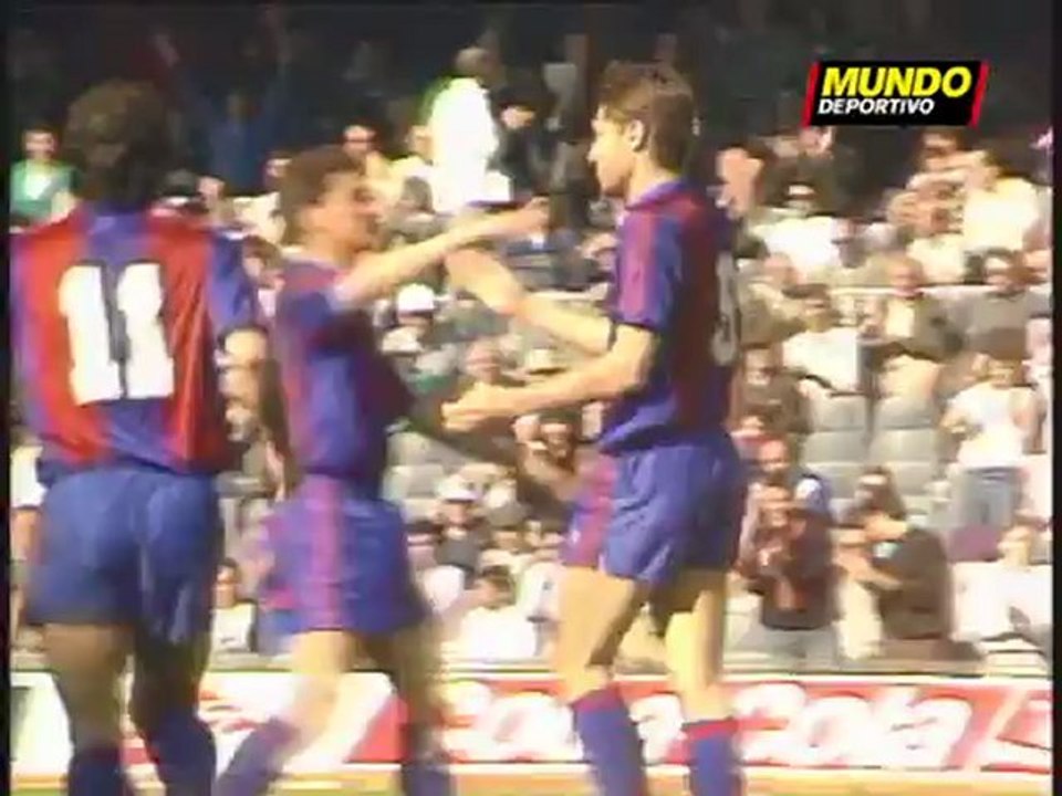 FC Barcelona Goals La Liga Season 1988/1989