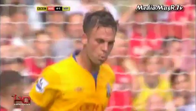 ملخص مباراة ارسنال 6-1 ساوثهامتون - الاسبوع الرابع من الدوري الانجليزي