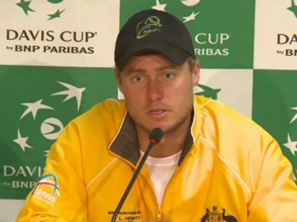 Daviscup: Lleyton Hewitt war Hamburg zu kalt