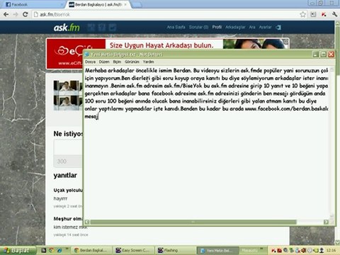 Ask.fm Soru ve Beğeni Hilesi(Kesin Çalışıcak)