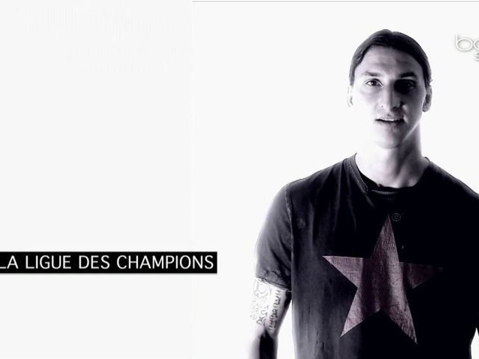 Présentation de la Ligue des Champions sur beINSPORT avec Zlatan Ibrahimović