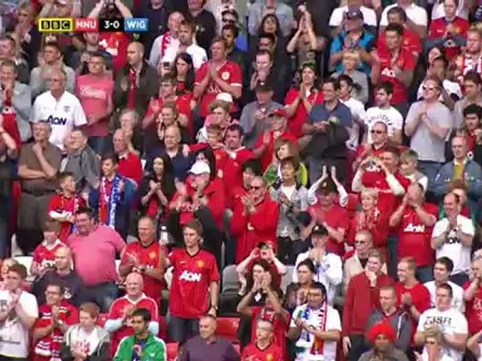 Manchester United 4 - 0 Wigan Athletic