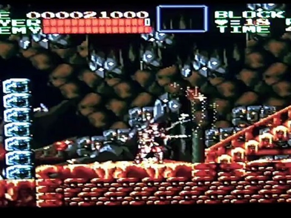 Super Castlevania IV (Snes) - Stage 9: Treasury