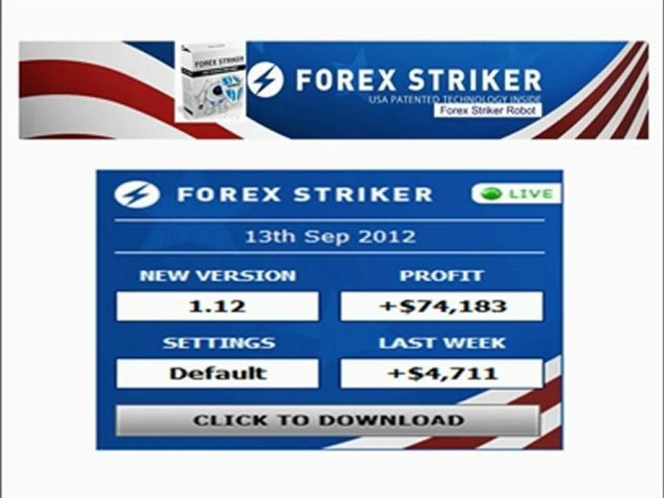 Forex Striker System Bonus