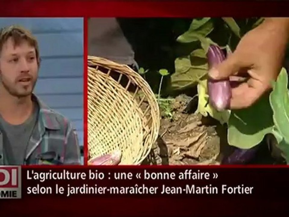 RDI Économie - Entrevue Jean-Martin Fortier