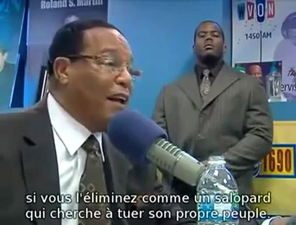 Louis Farrakhan  Mensonges et destruction par  l'OTAN
