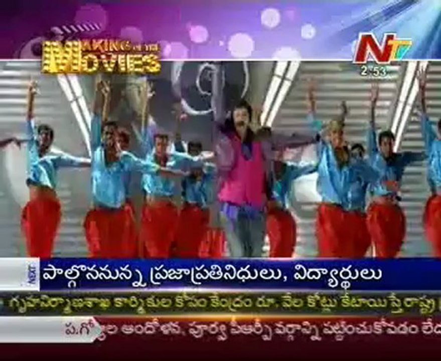 Balakrishna's Srimannarayana Movie Making Scenes