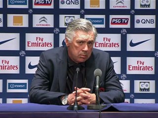 Conférence de presse Paris Saint-Germain - Toulouse FC : Carlo ANCELOTTI (PSG) - Alain  CASANOVA (TFC) - saison 2012/2013