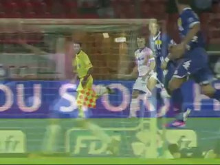 But Cédric BARBOSA (31ème) - Evian TG FC - SC Bastia (3-0) - saison 2012/2013