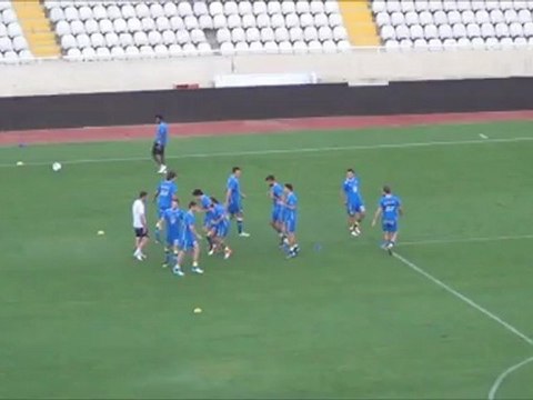 ΑΠΟΕΛ-Δόξα προθέρμανση ΑΠΟΕΛ (2)