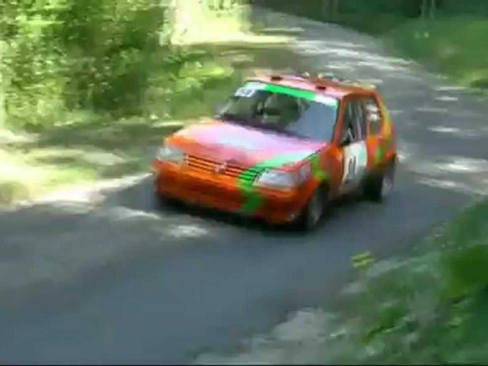 Rallye Picodon 2012 grosse attaque n° 94 Bernard Faure - Carine Portier
