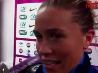 France - Irlande : la réaction de Camille Abily