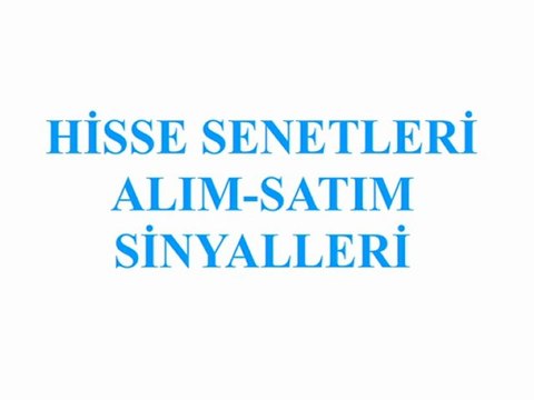 hisserapor - hisse senetleri alımsatım sinyalleri