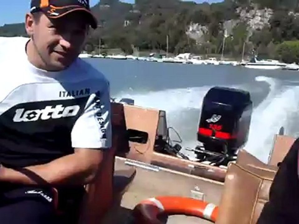 Pointe à 55 noeuds sur le lac de Cuchet: ça arrache!!!