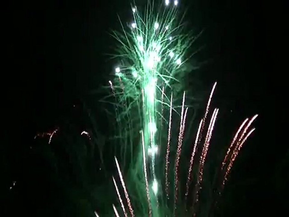 Feu d'artifice yerres 15 septembre 2012