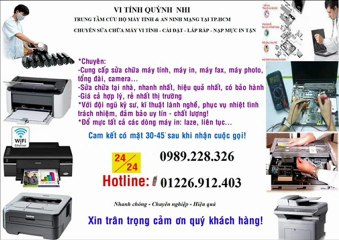 Sửa máy tính tận nhà quận 1 quận 2, quận 3 lh 0989.228.326
