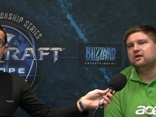 Kaoru et la traditionnelle interview - Starcraft 2 WCS